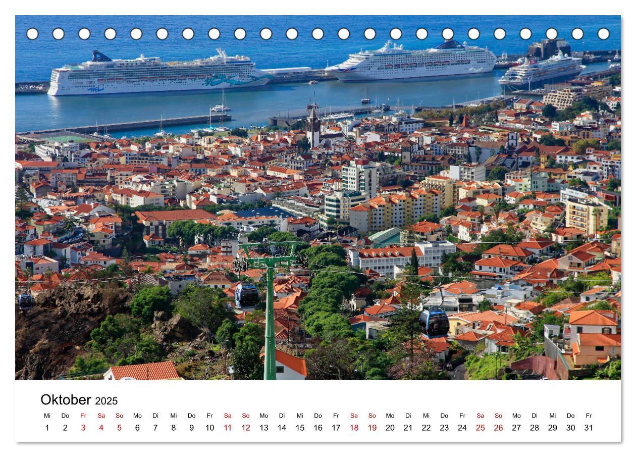 Bild: 9783435446728 | Funchal - Die Hauptstadt von Madeira (Tischkalender 2025 DIN A5...