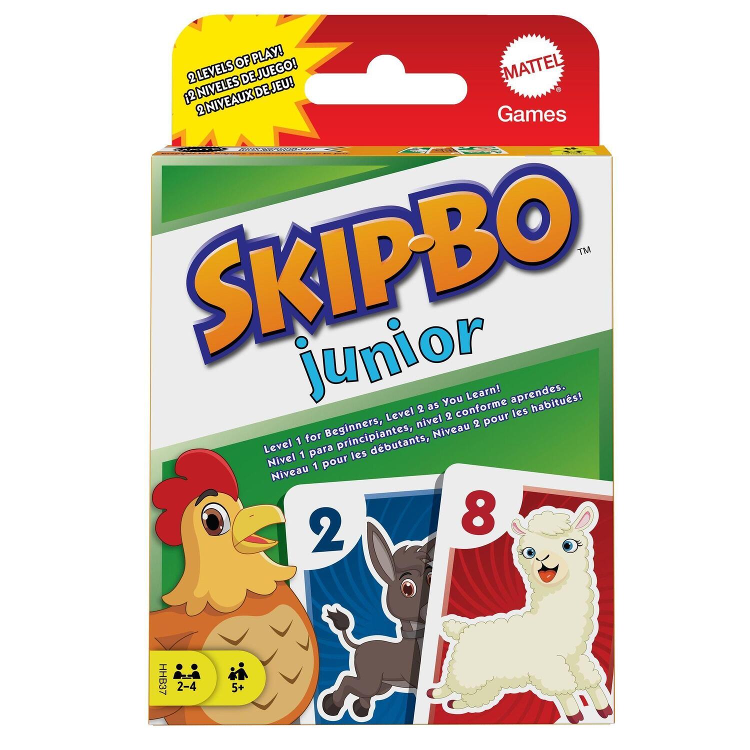 Cover: 194735062256 | Skip-Bo Junior | Spiel | Deutsch | 2022 | Mattel | EAN 0194735062256