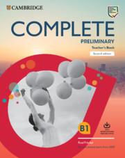 Cover: 9781108399586 | Complete Preliminary Teacher's Book with Downloadable Resource Pack...