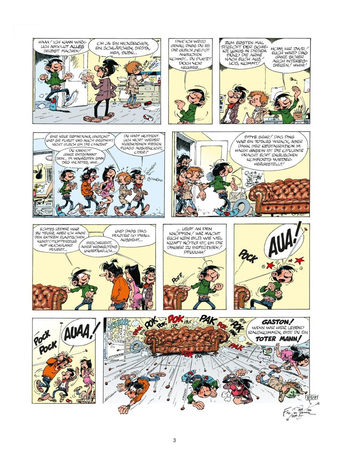 Bild: 9783551744586 | Gaston Neuedition 21: Letzte Katastrophen | André Franquin | Buch