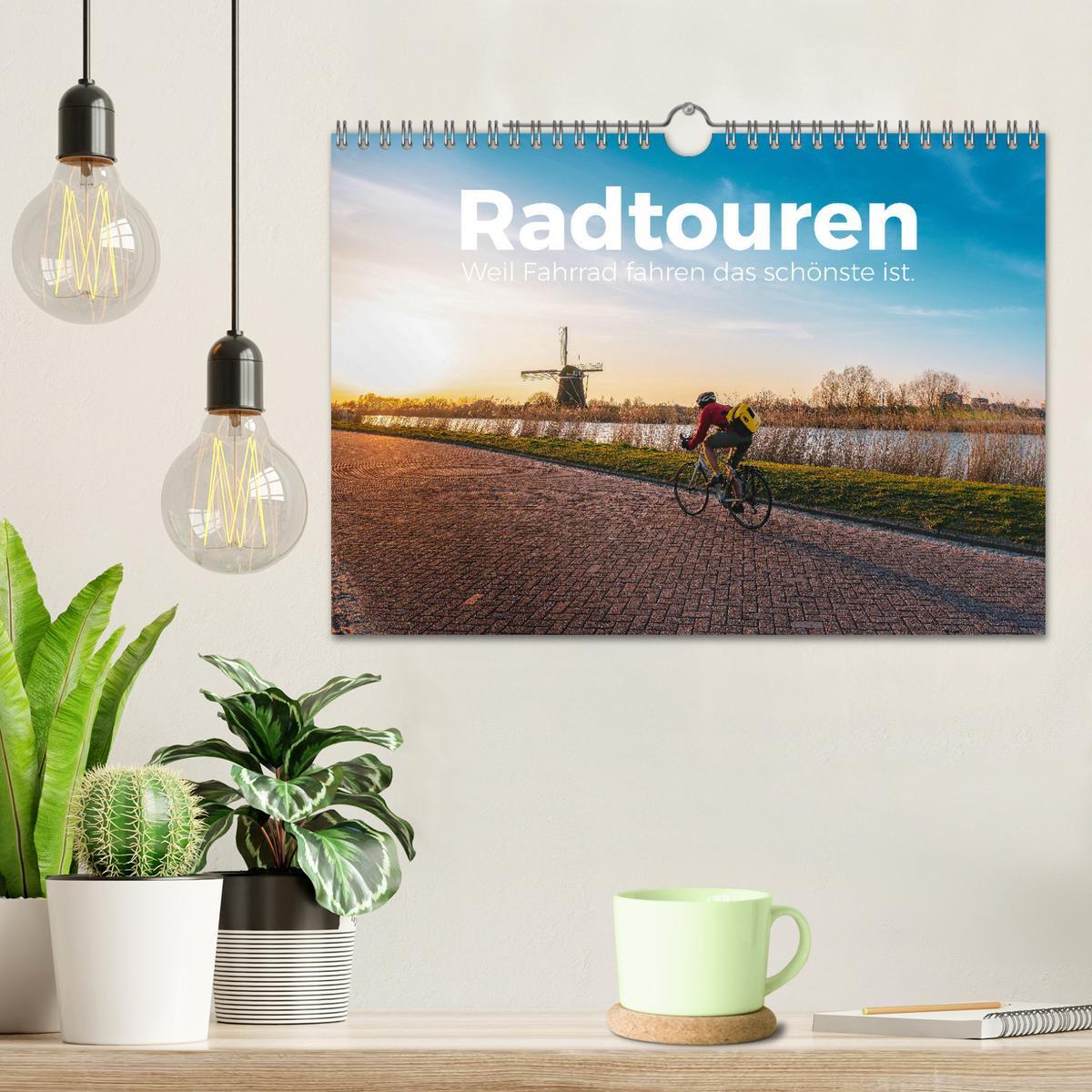 Bild: 9783383918803 | Radtouren - Weil Fahrrad fahren das schönste ist. (Wandkalender...