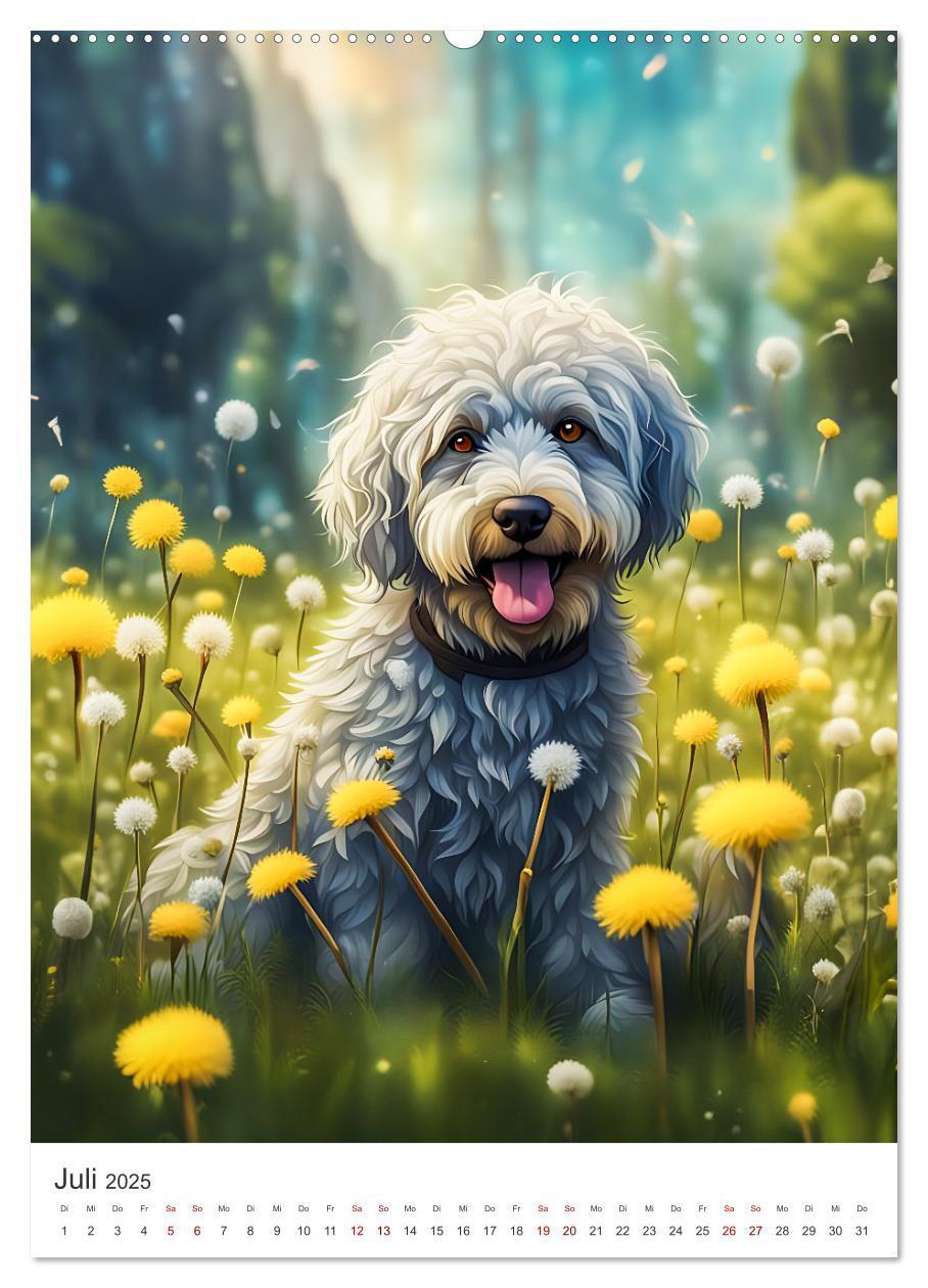 Bild: 9783383807138 | Der Aussiedoodle - Lebensfreude pur (Wandkalender 2025 DIN A2...