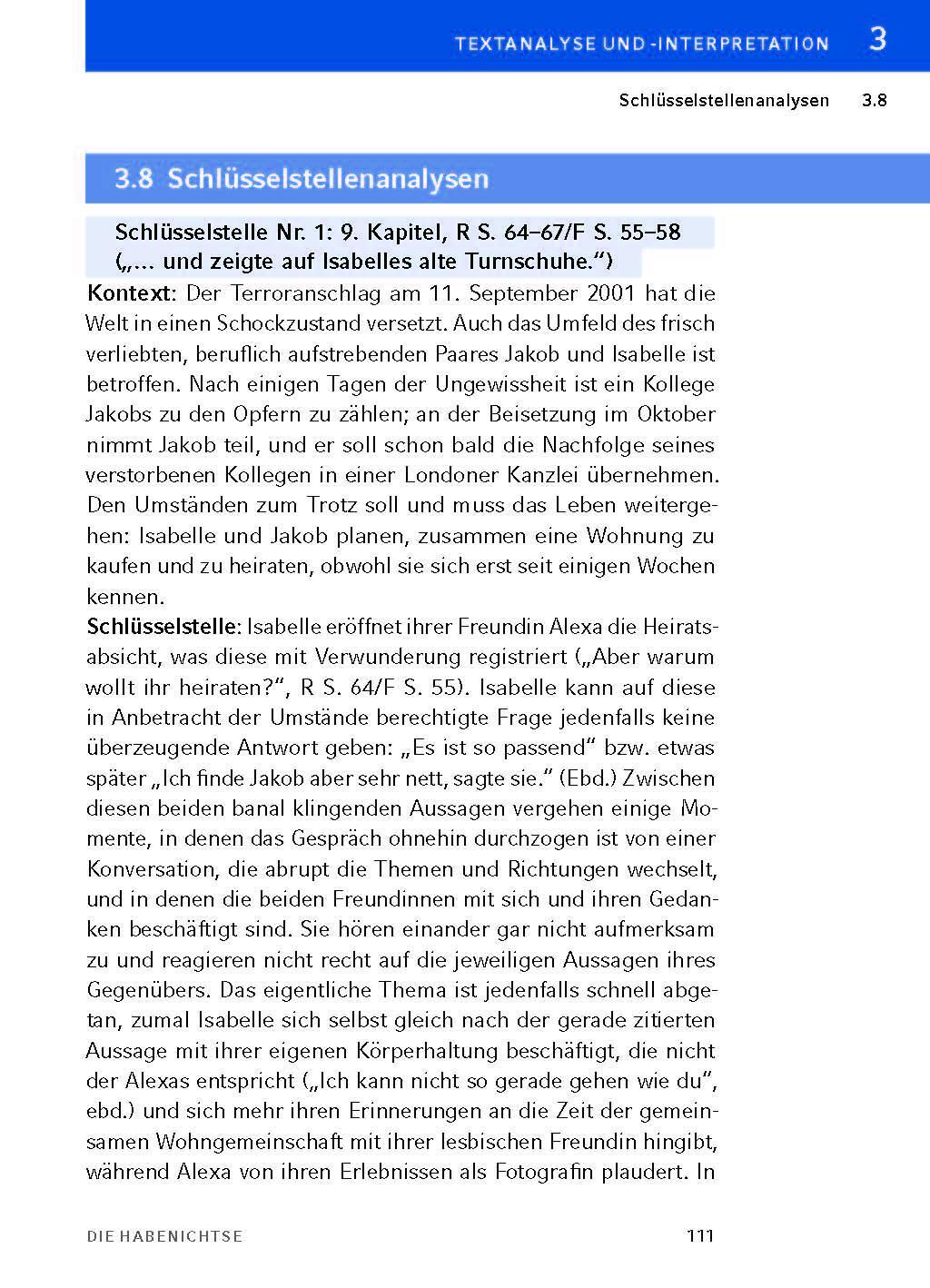 Bild: 9783804420649 | Die Habenichtse - Textanalyse und Interpretation | Katharina Hacker