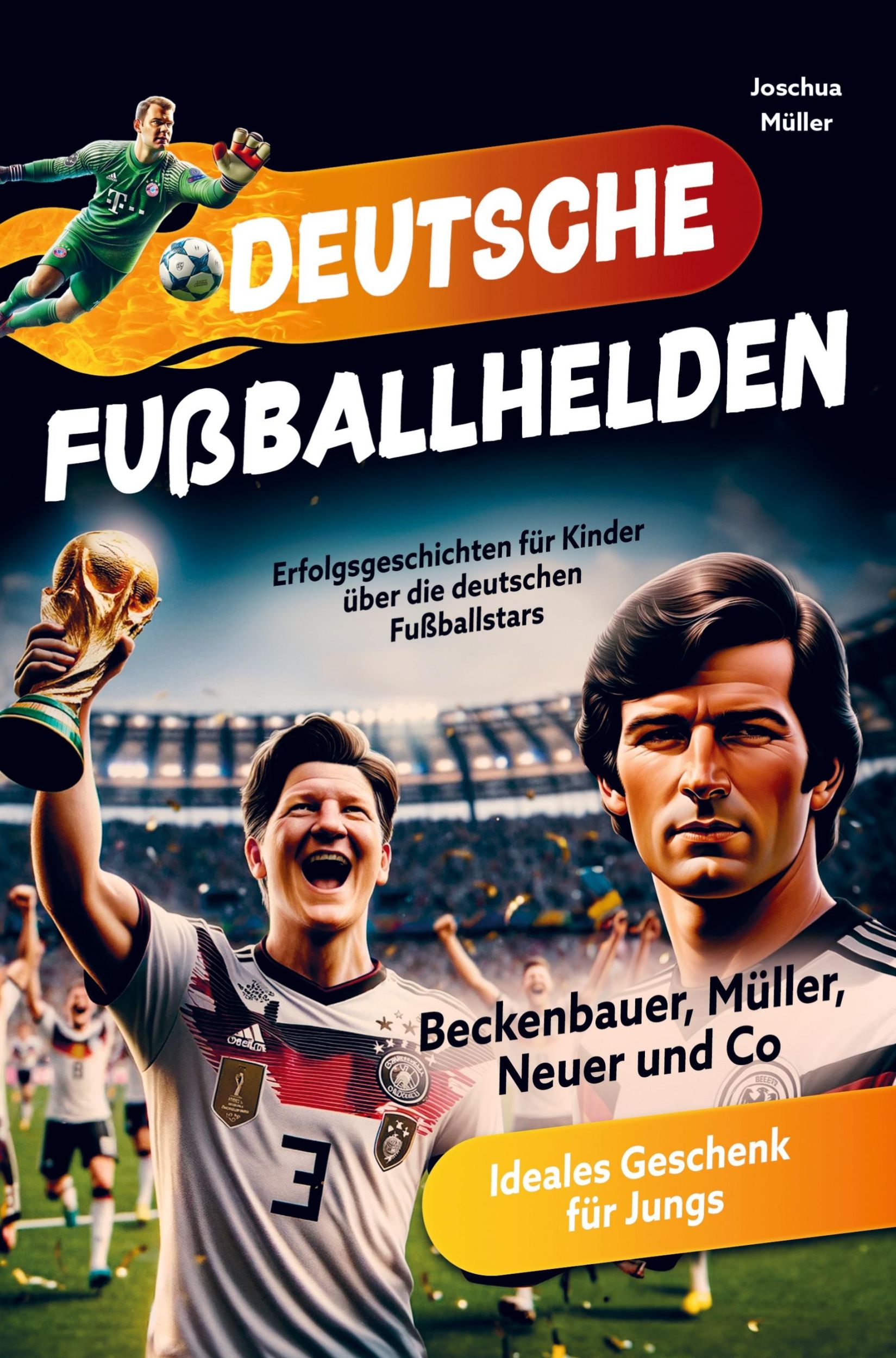 Cover: 9789403746722 | Deutsche Fußballhelden | Joschua Müller | Taschenbuch | Paperback