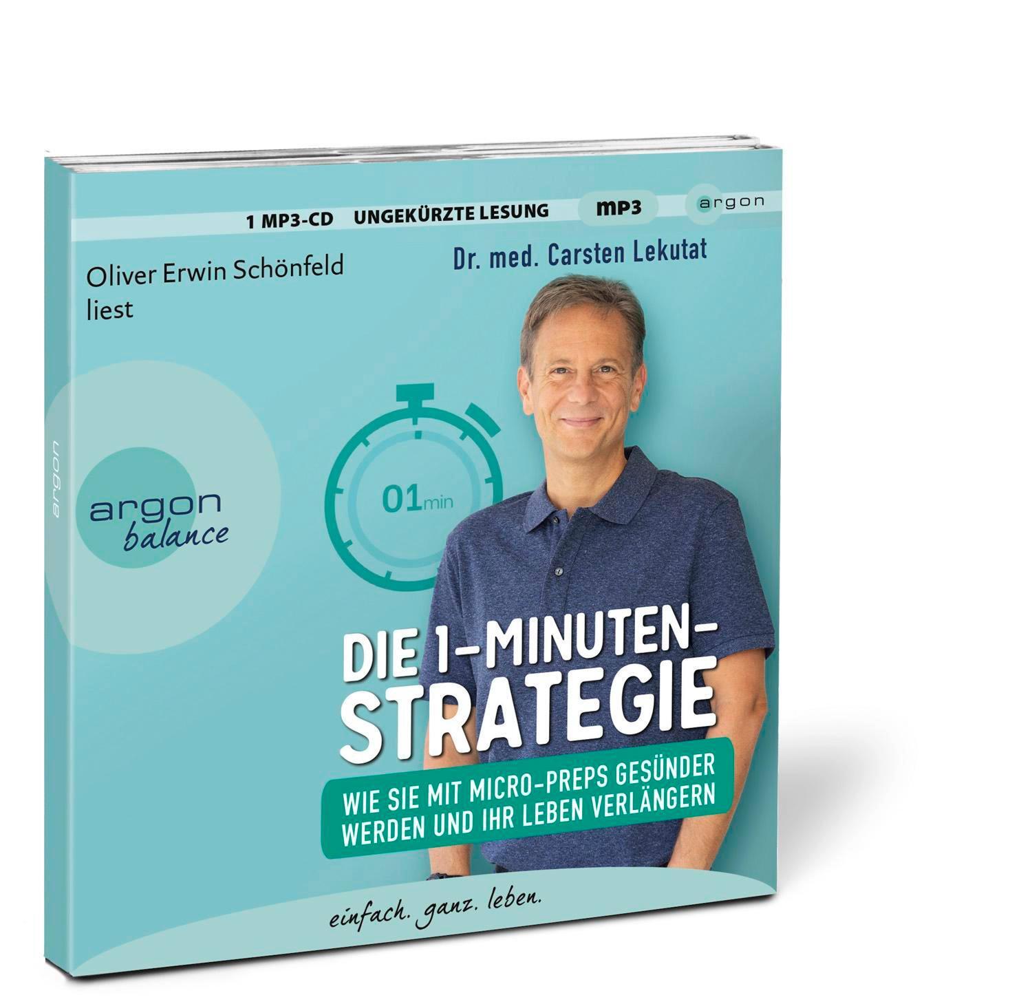 Bild: 9783839882535 | Die 1-Minuten-Strategie | Carsten Lekutat | MP3 | 1 Audio-CD | Deutsch