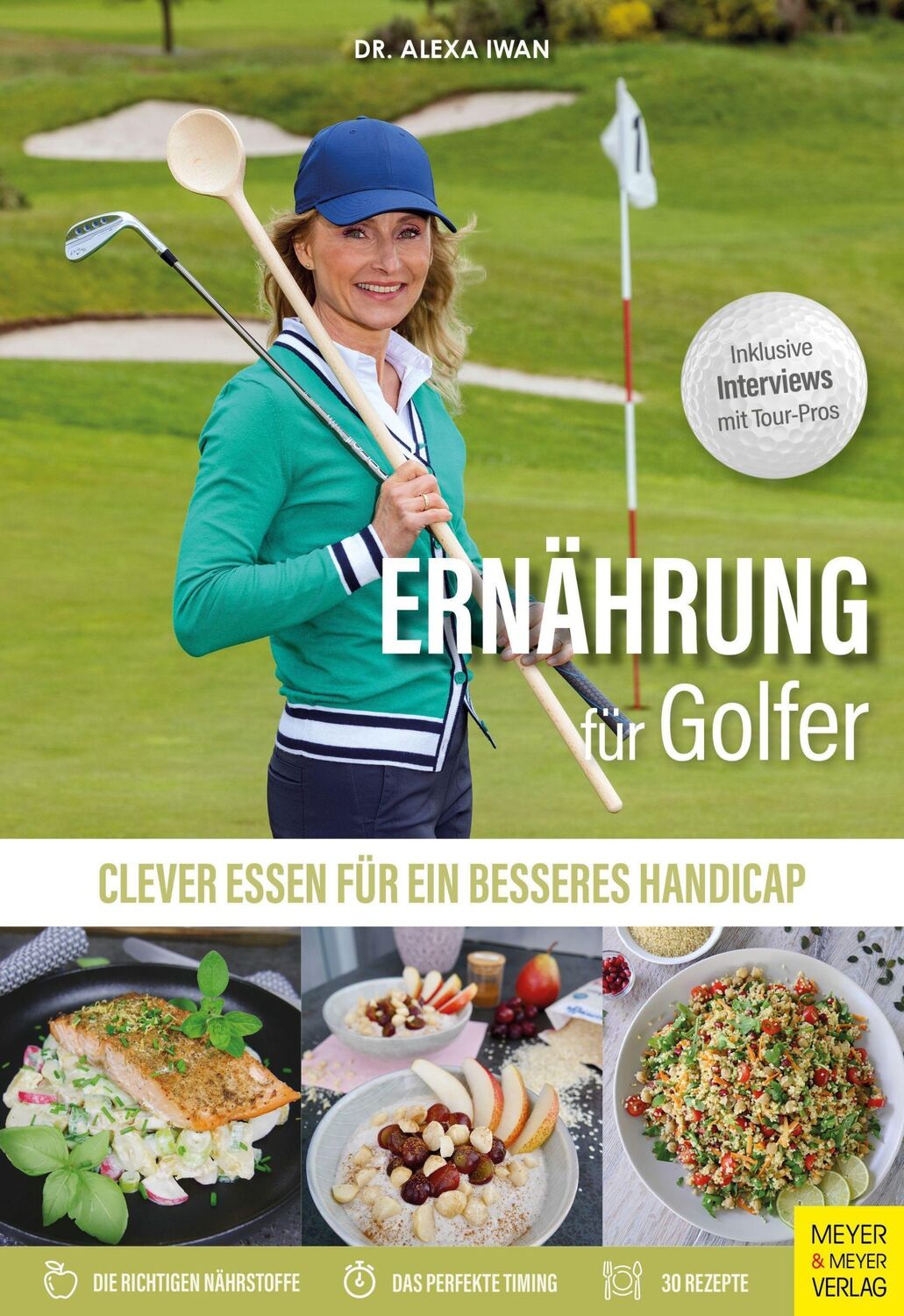 Cover: 9783840377723 | Ernährung für Golfer | Clever essen für ein besseres Handicap | Iwan