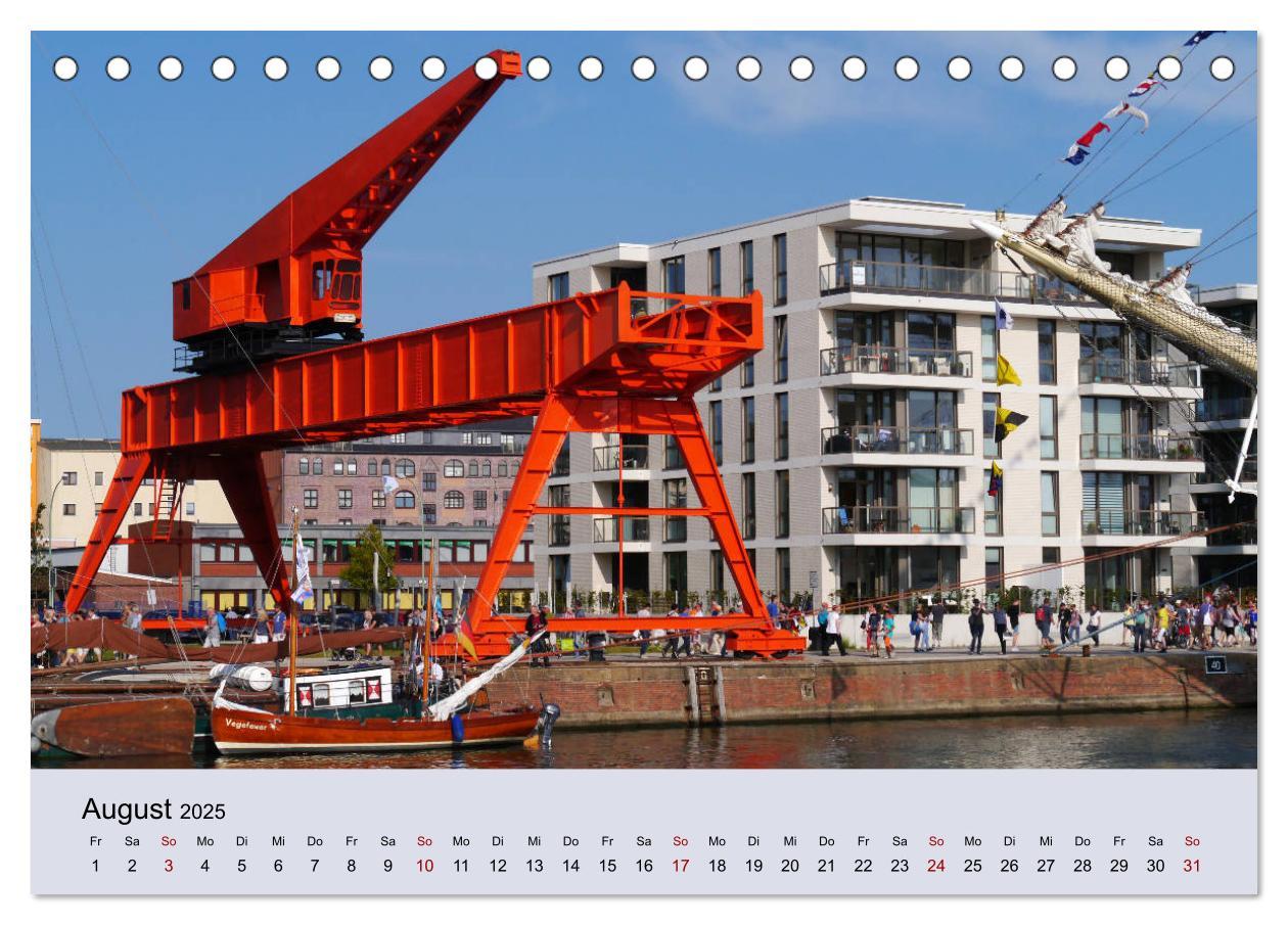 Bild: 9783435355181 | Bremerhaven. Die Seestadt an der Nordseeküste (Tischkalender 2025...