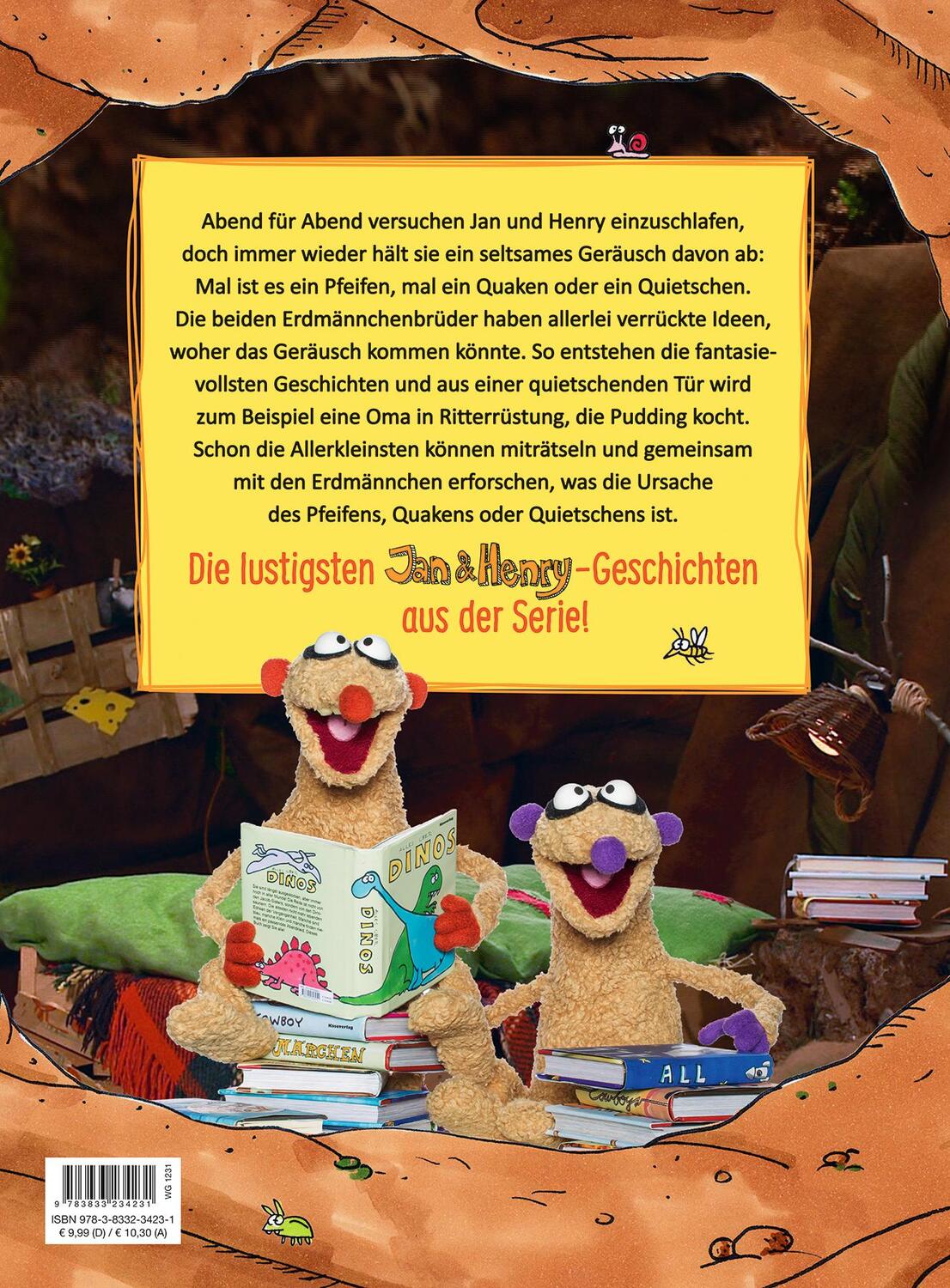 Rückseite: 9783833234231 | Gute Nacht, Jan und Henry! | Buch | 64 S. | Deutsch | 2017