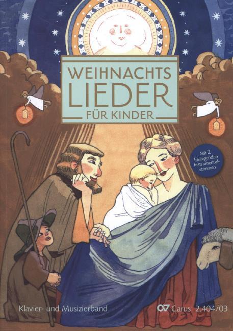 Cover: 9783899482164 | Weihnachtslieder für Kinder, Klavier- und Musizierband, m....