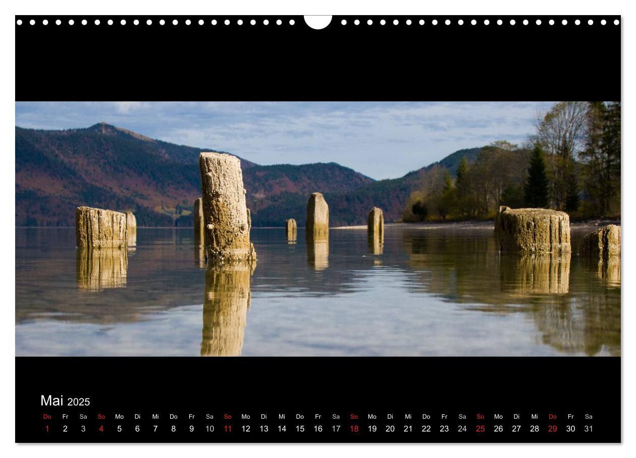 Bild: 9783435752553 | Alpenrand zwischen Isar und Lech (Wandkalender 2025 DIN A3 quer),...