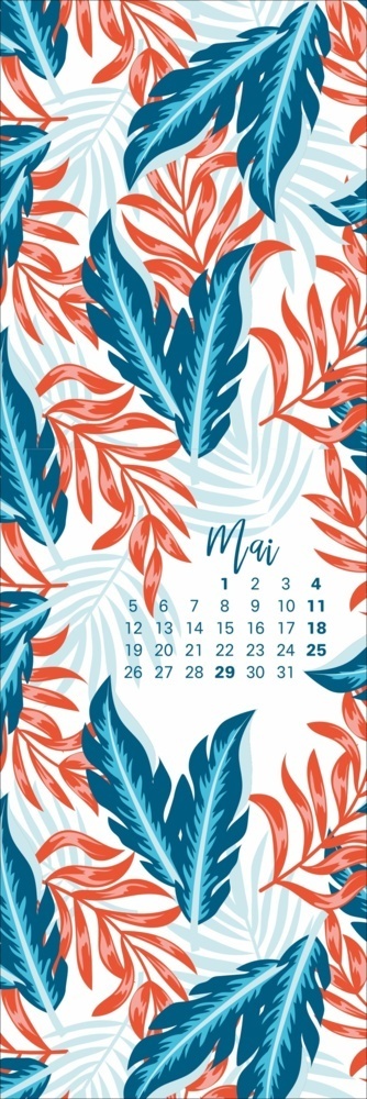 Bild: 9783756407316 | Floral Art Lesezeichen &amp; Kalender 2025 | Kalender | Geblockt | 13 S.