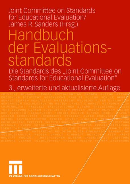 Cover: 9783531146720 | Handbuch der Evaluationsstandards | James R. Sanders | Taschenbuch