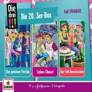 Cover: 9783803262127 | Die drei !!!: Die 20. 3er Box (Folgen 59, 60, 61) (drei...