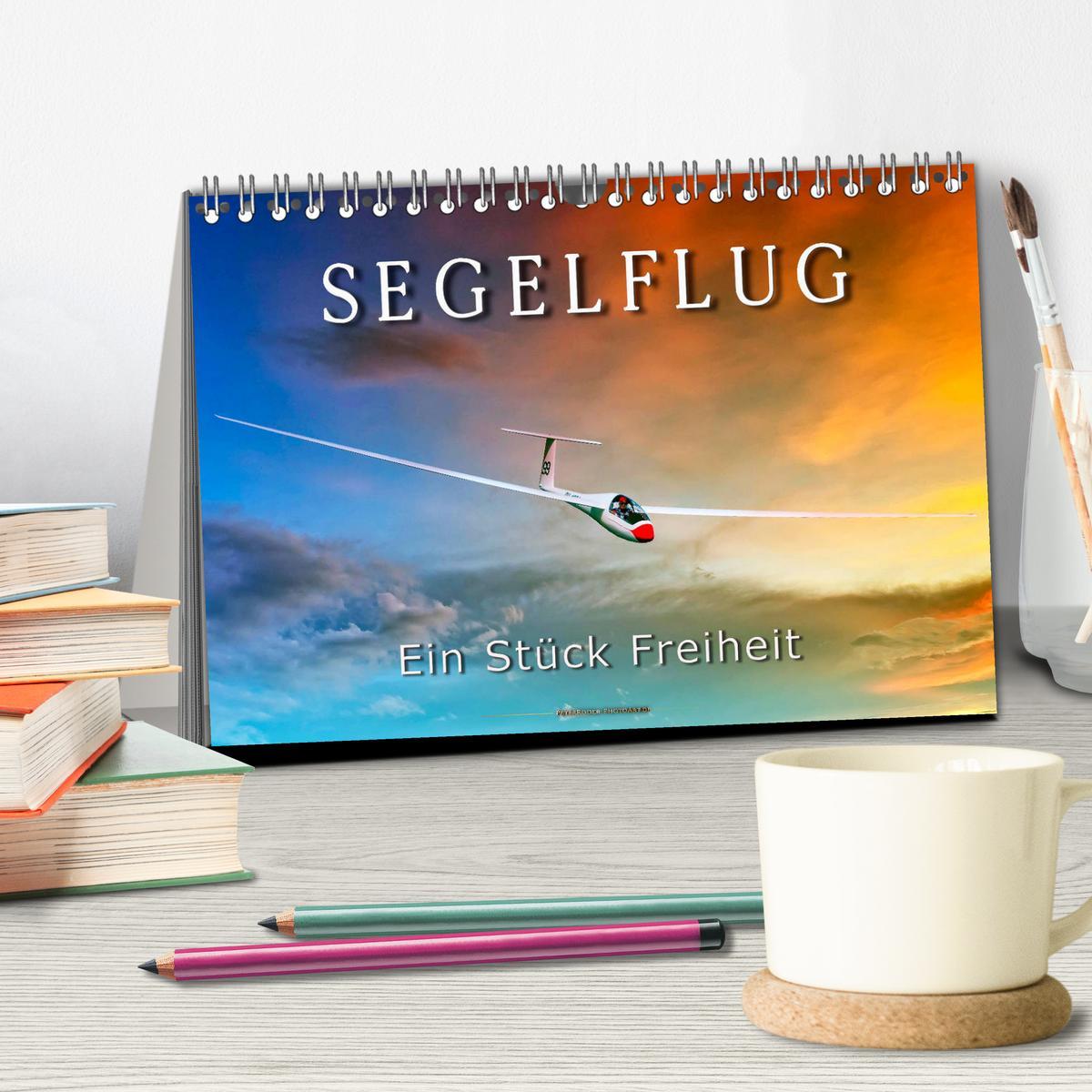 Bild: 9783435147885 | Segelflug, ein Stück Freiheit (Tischkalender 2025 DIN A5 quer),...