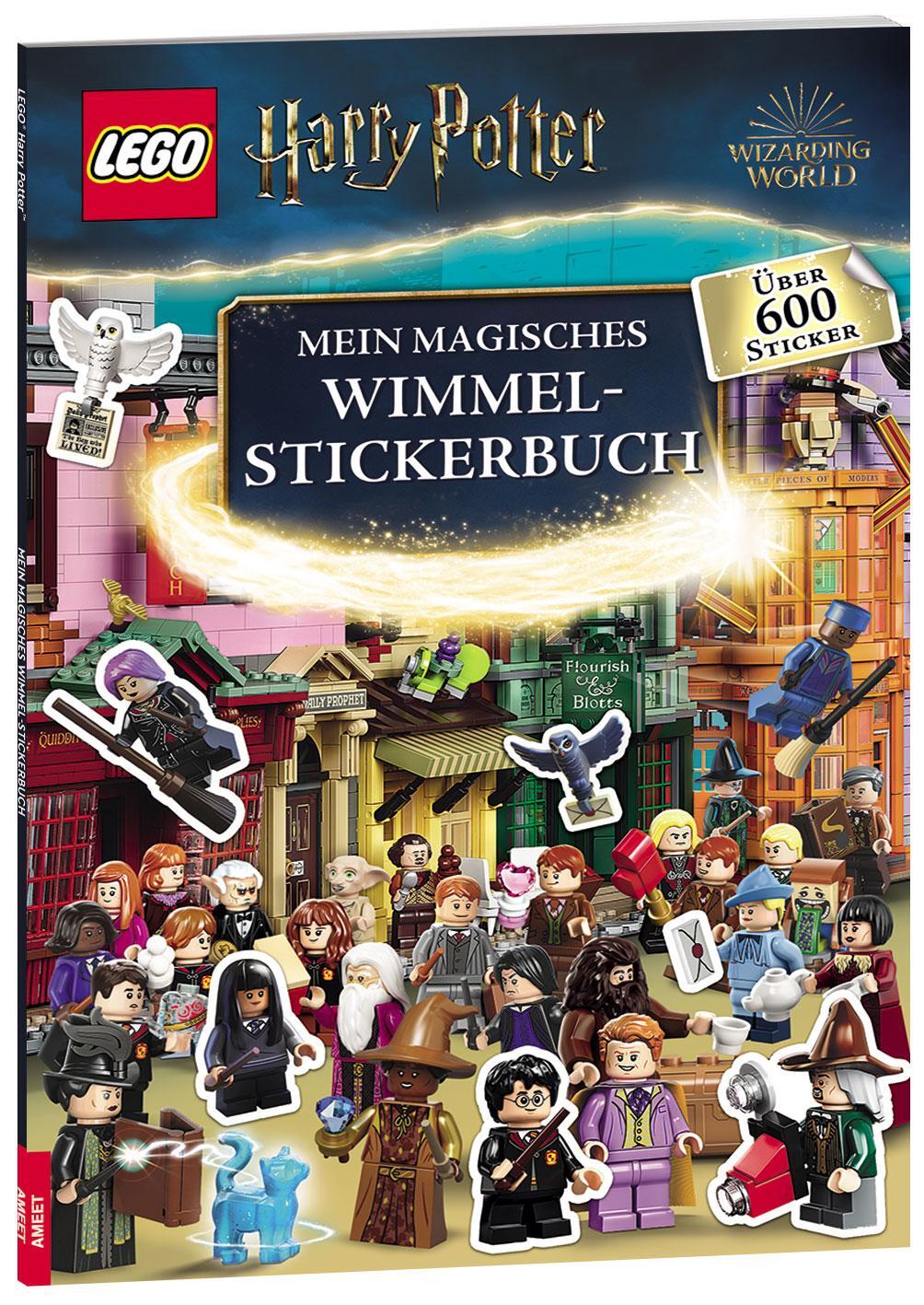 Cover: 9783960808688 | LEGO® Harry Potter(TM) - Mein magisches Wimmel-Stickerbuch | Buch