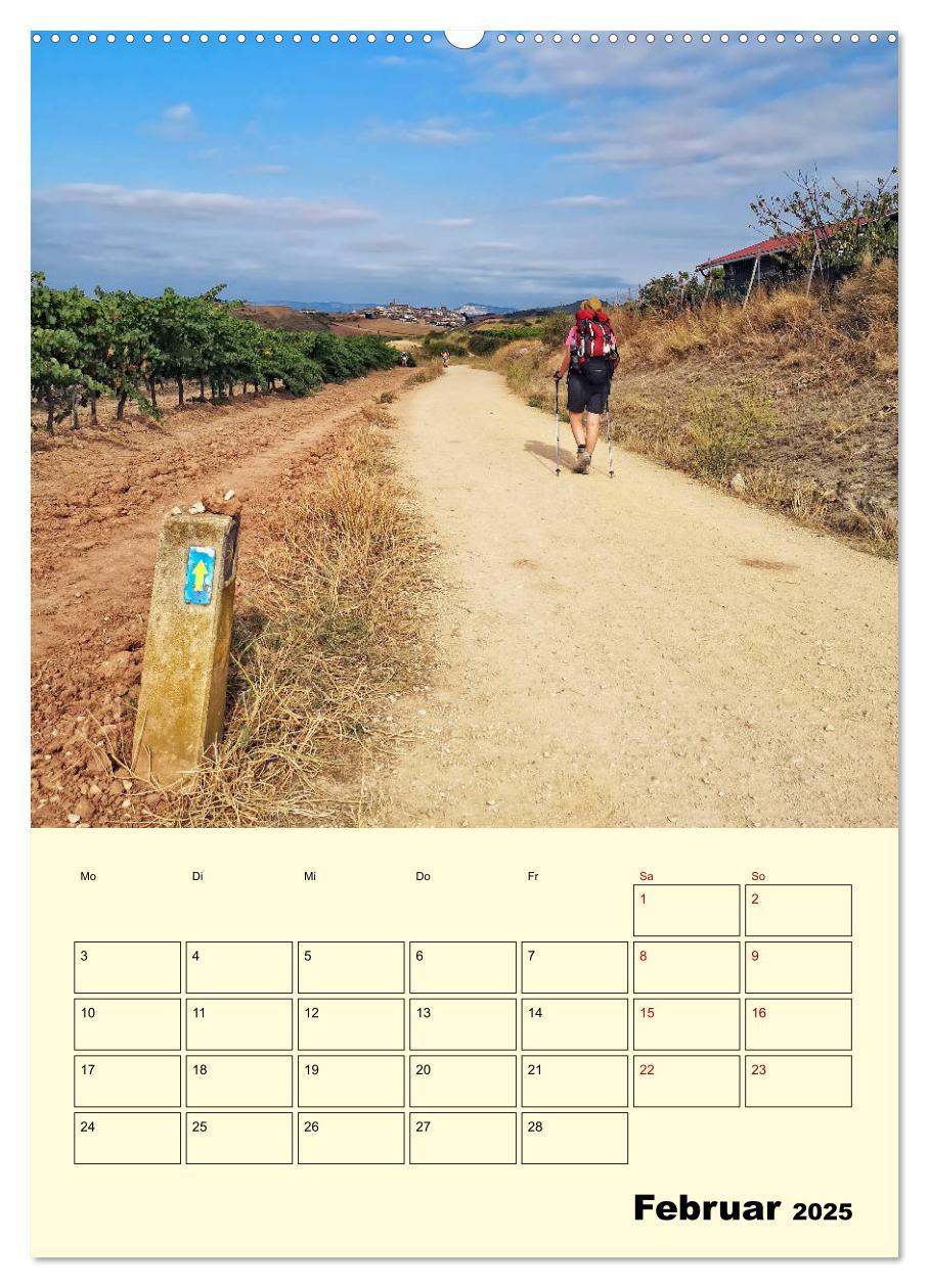 Bild: 9783435971572 | Buen Camino - Mein Jakobsweg - Camino Francés (Wandkalender 2025...