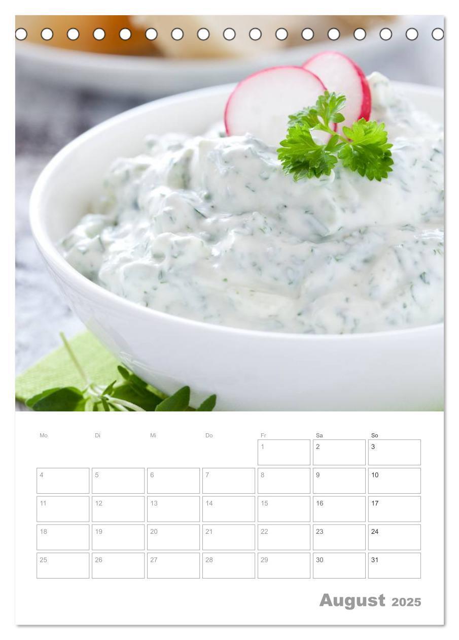 Bild: 9783457069004 | Vegetarisch durch das Jahr / Planer (Tischkalender 2025 DIN A5...