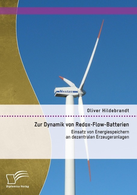 Cover: 9783959345996 | Zur Dynamik von Redox-Flow-Batterien: Einsatz von Energiespeichern...