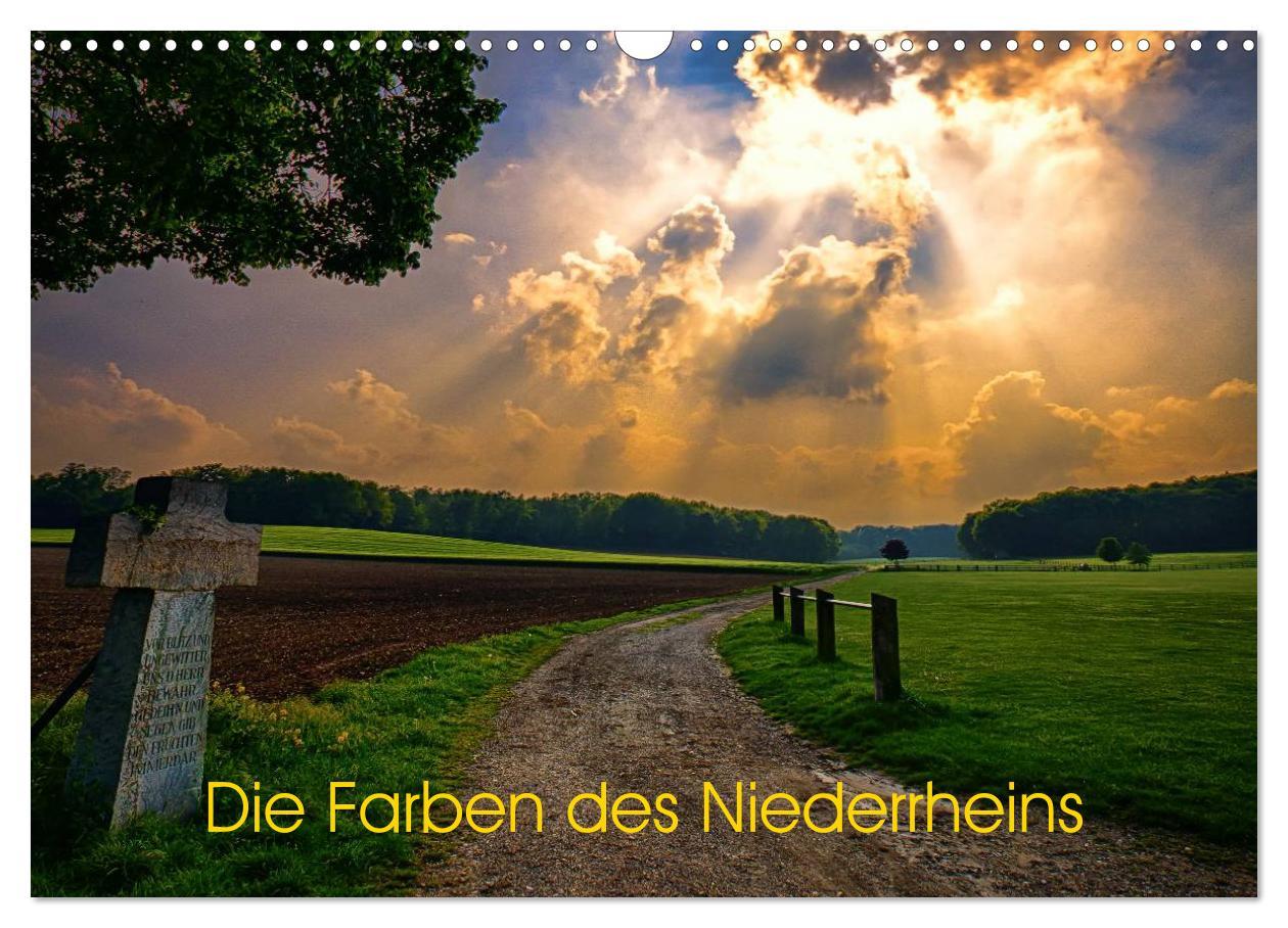 Cover: 9783435702732 | Die Farben des Niederrheins (Wandkalender 2025 DIN A3 quer),...