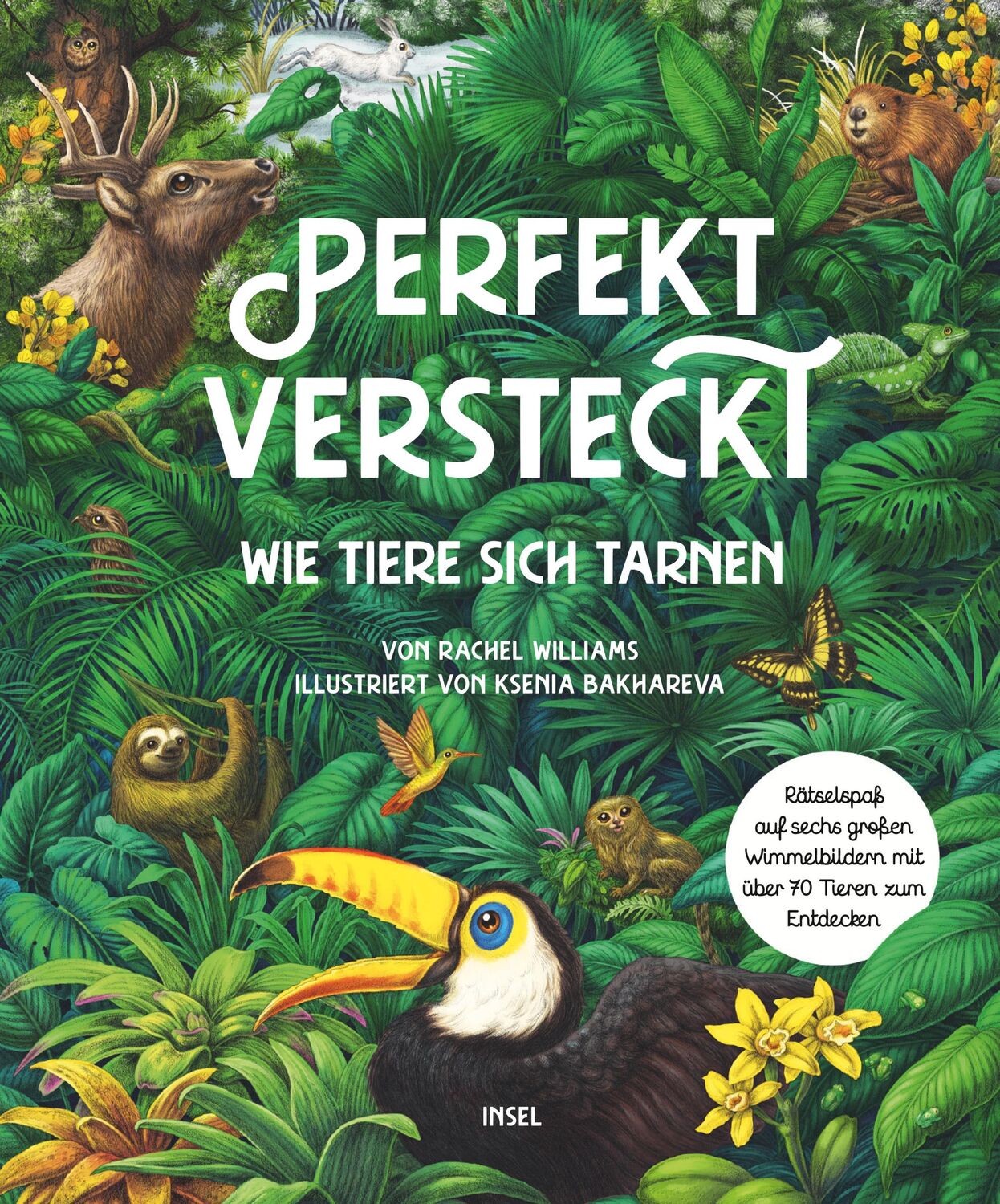 Cover: 9783458644118 | Perfekt versteckt | Rachel Williams | Buch | 48 S. | Deutsch | 2024