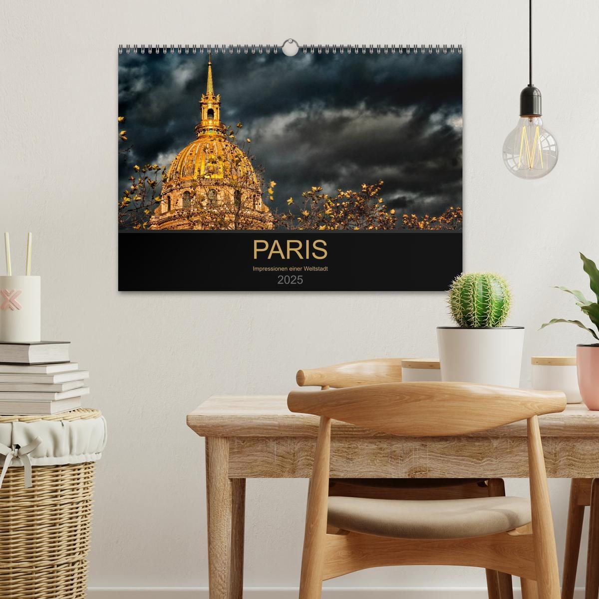 Bild: 9783435765898 | Paris - Impressionen einer Weltstadt (Wandkalender 2025 DIN A3...