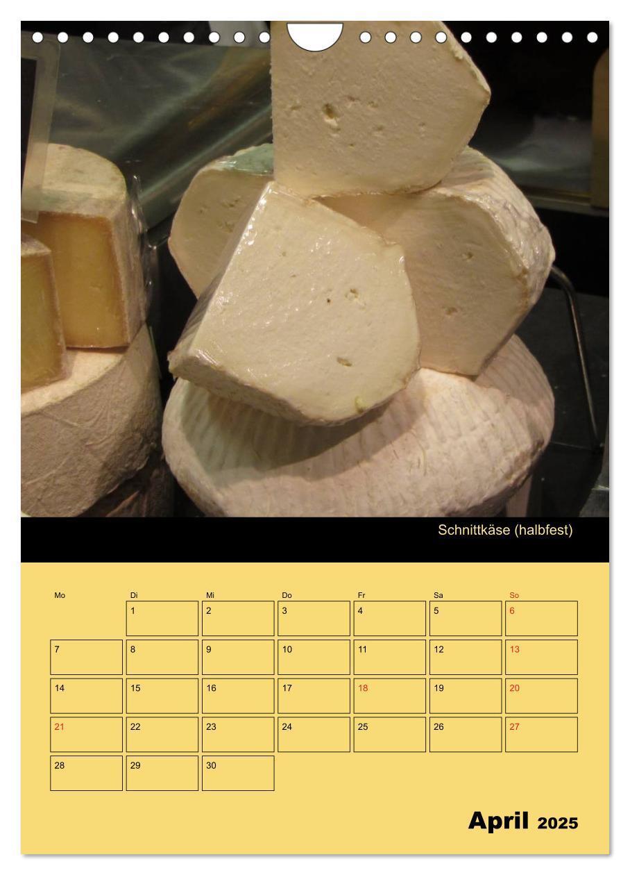 Bild: 9783457064795 | Alles Käse / Planer (Wandkalender 2025 DIN A4 hoch), CALVENDO...