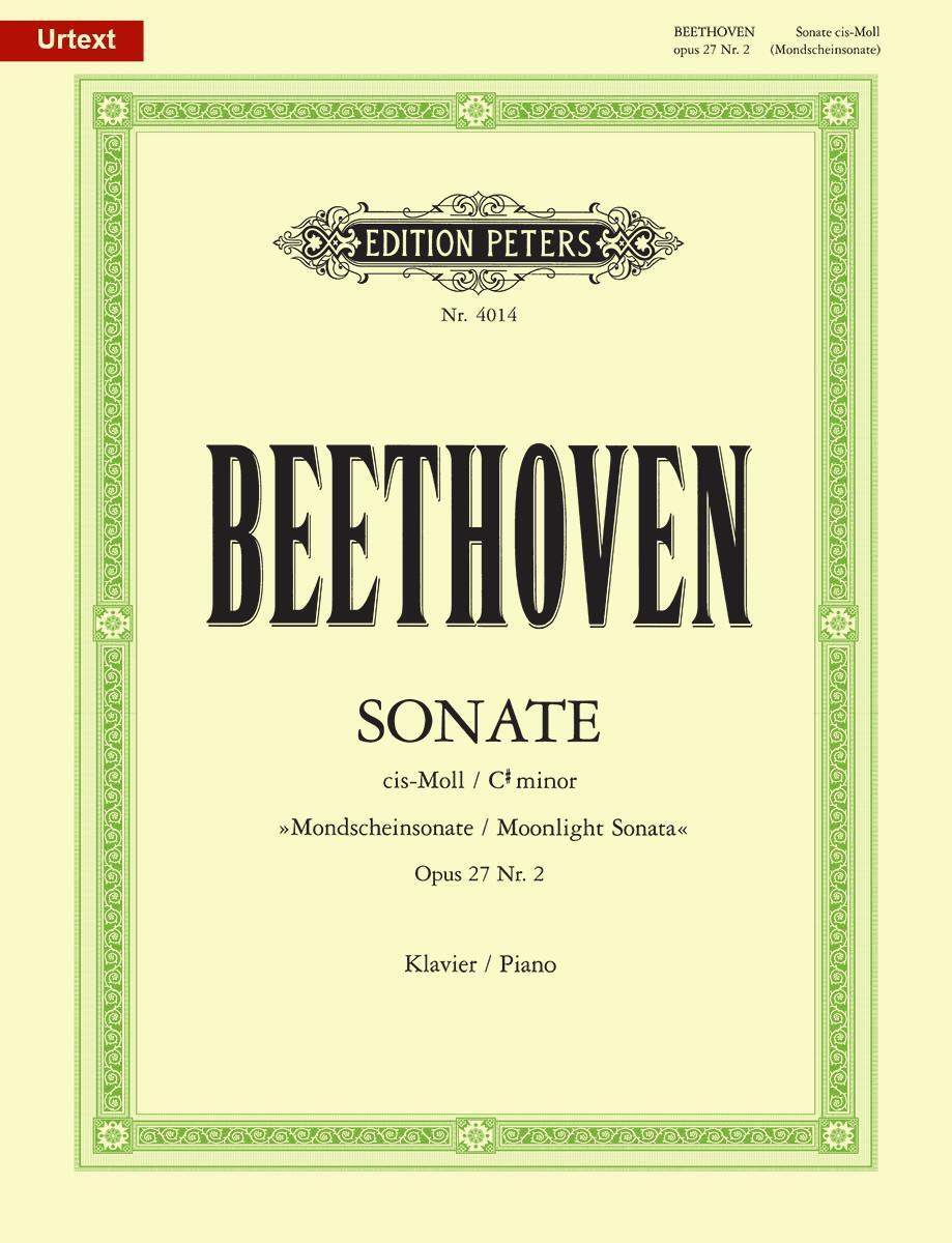 Cover: 9790014107789 | Sonate für Klavier Nr. 14 cis-Moll op. 27; 2 "Mondschein-Sonate" /...