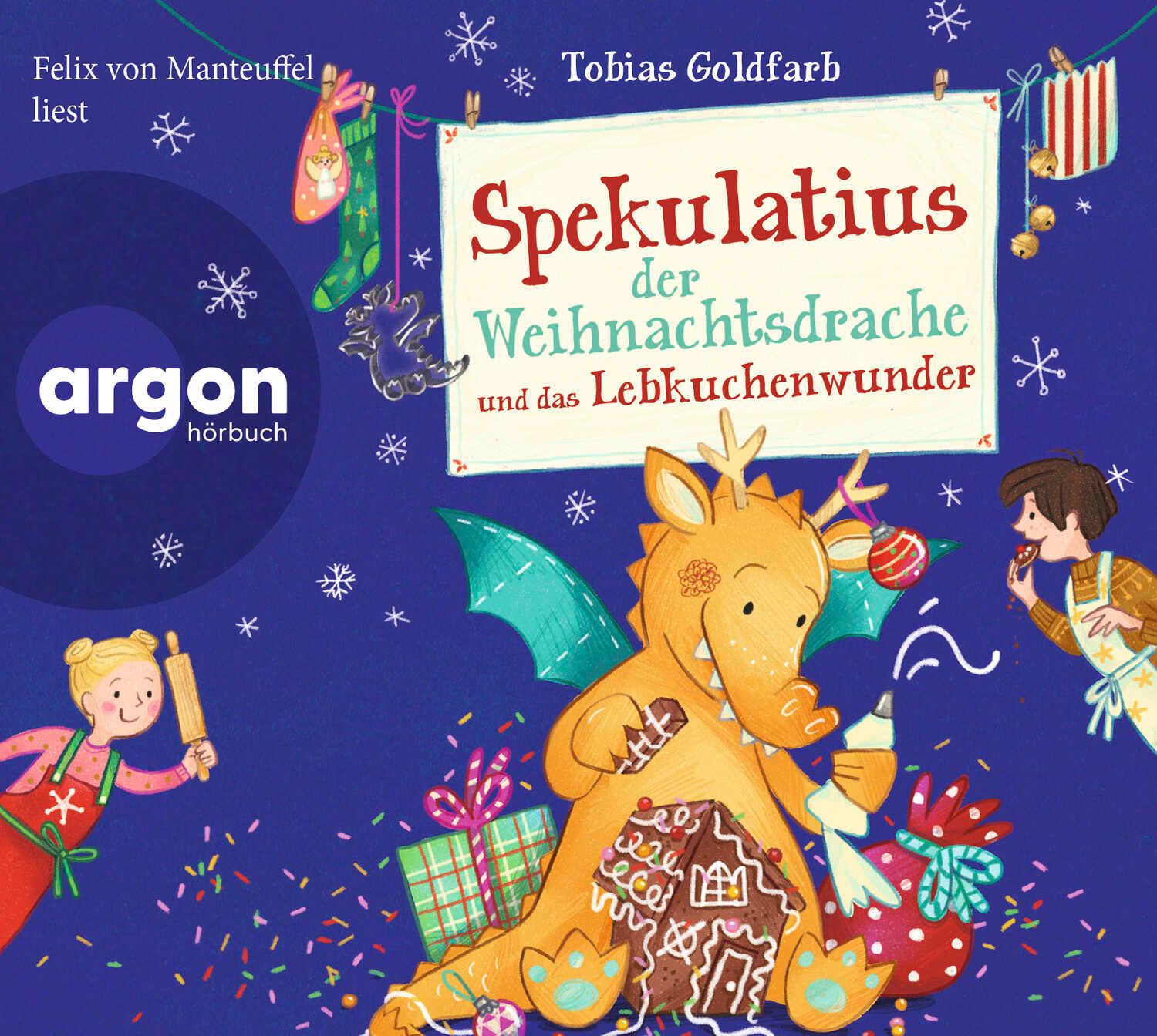 Cover: 9783839843055 | Spekulatius der Weihnachtsdrache und das Lebkuchenwunder | Goldfarb