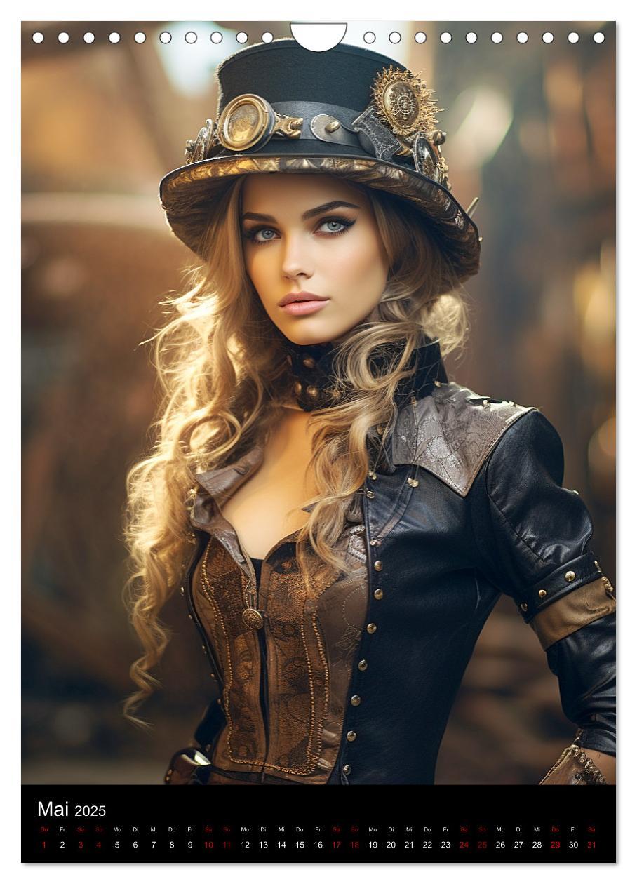 Bild: 9783435860982 | Steampunk. Faszinierend schöne Frauenportraits (Wandkalender 2025...