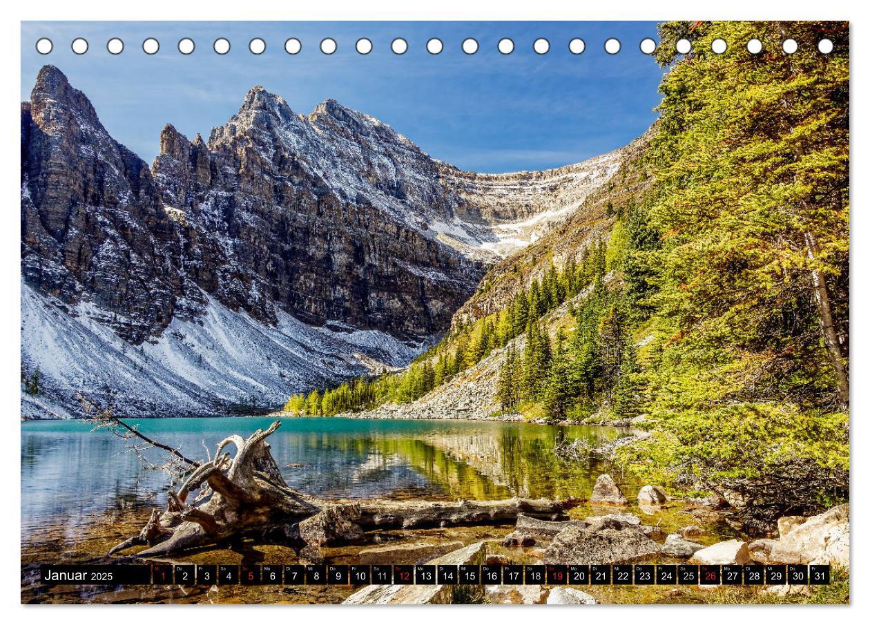 Bild: 9783435831609 | West-Kanada (Tischkalender 2025 DIN A5 quer), CALVENDO Monatskalender