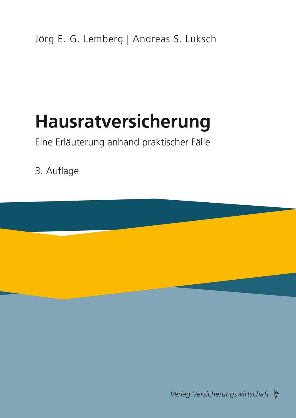 Cover: 9783963294709 | Hausratversicherung | Eine Erläuterung anhand praktischer Fälle | Buch