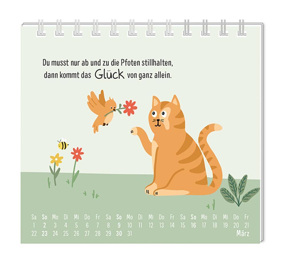 Bild: 9783986361310 | Mini-Kalender 2025 Have a purrrfect time! | Mini-Kalender | Original