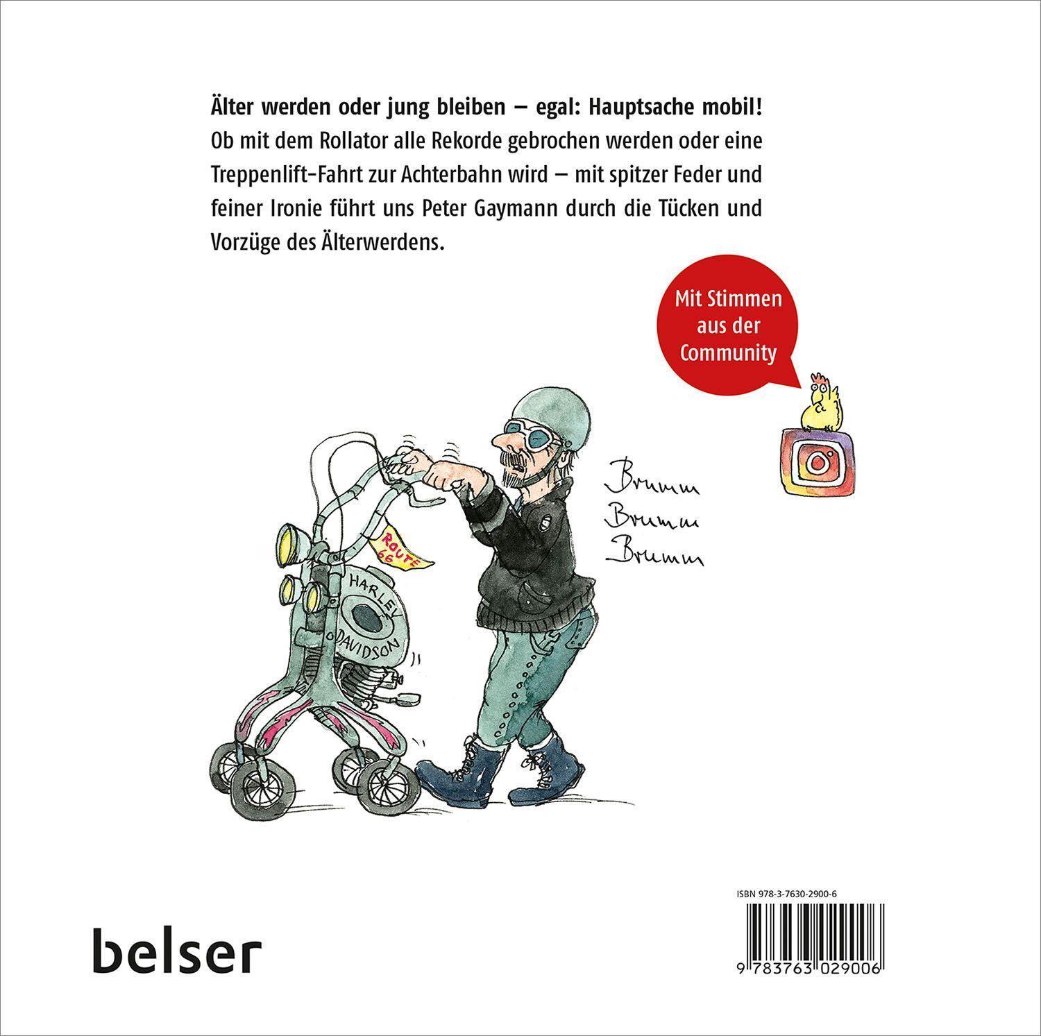 Bild: 9783763029006 | Geht doch! | Willkommen im Rollator Club | Peter Gaymann | Buch | 2023