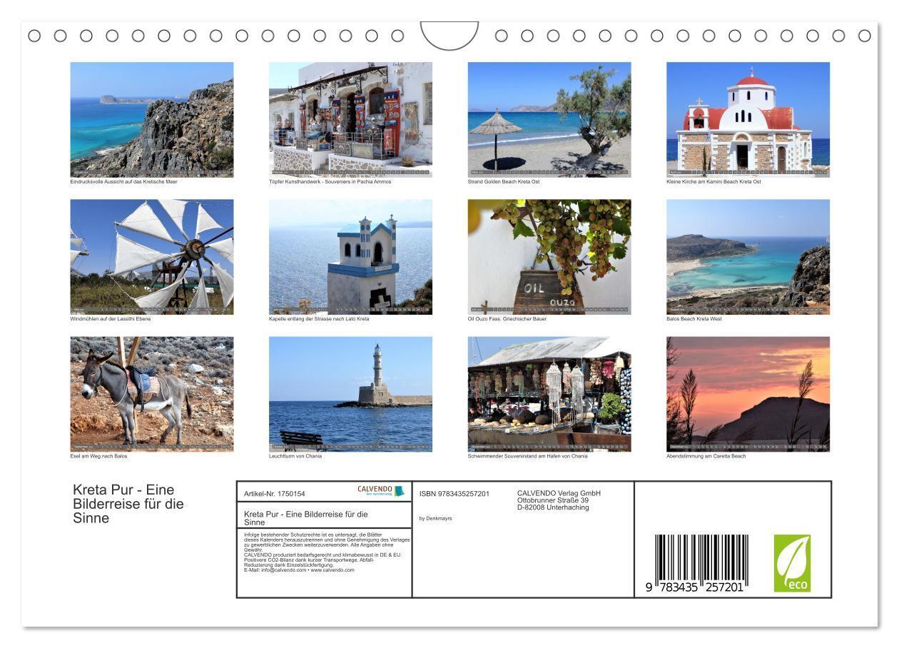 Bild: 9783435257201 | Kreta Pur - Eine Bilderreise für die Sinne (Wandkalender 2025 DIN...