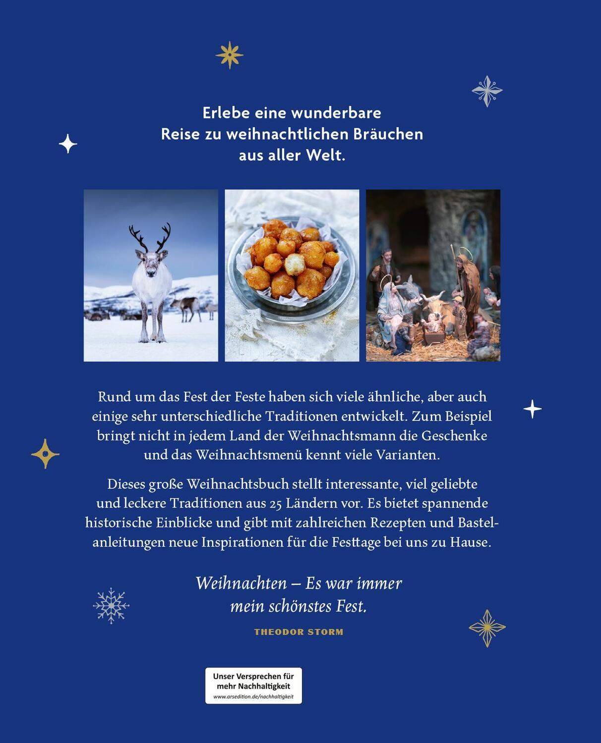 Rückseite: 9783845860305 | Weihnachten rund um die Welt | Geschichten, Bräuche &amp; Rezepte | Buch