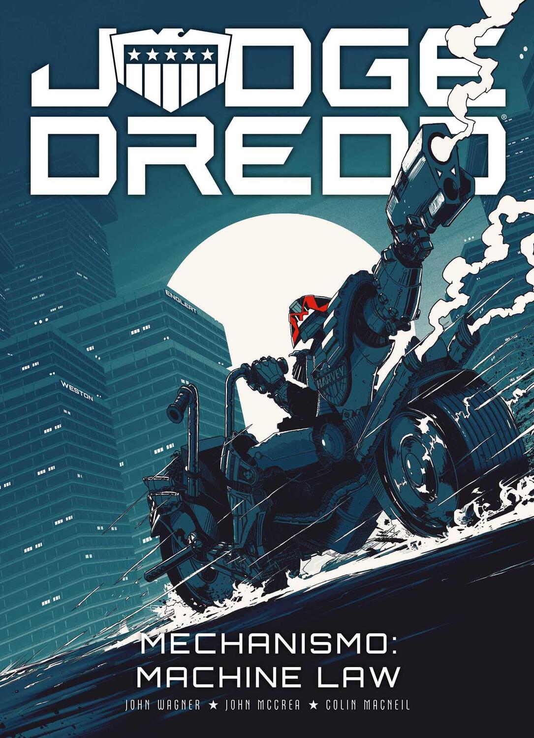 Cover: 9781781087541 | Judge Dredd: Mechanismo - Machine Law | John Wagner (u. a.) | Buch