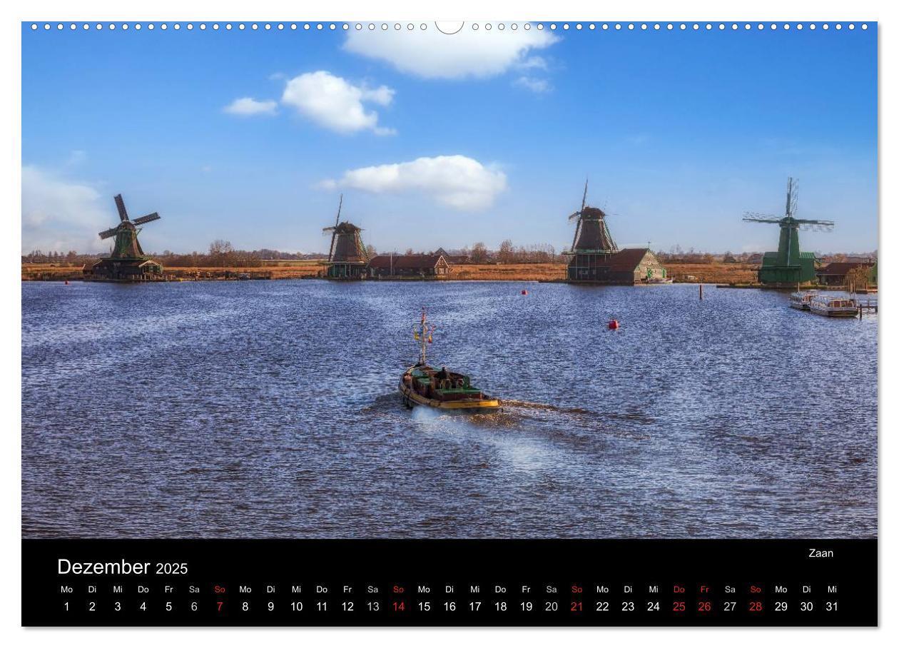 Bild: 9783435806607 | Die Niederlande (hochwertiger Premium Wandkalender 2025 DIN A2...