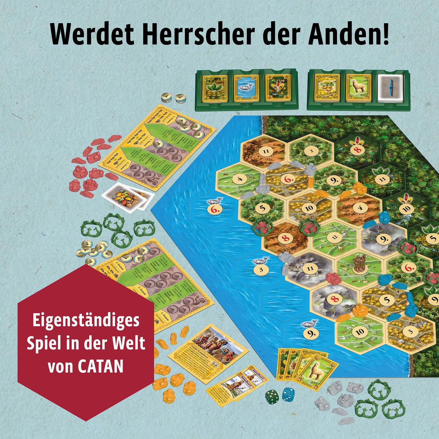 Bild: 4002051682927 | CATAN - Der Aufstieg der Inka | Spiel | Klaus Teuber | Spiel | 682927