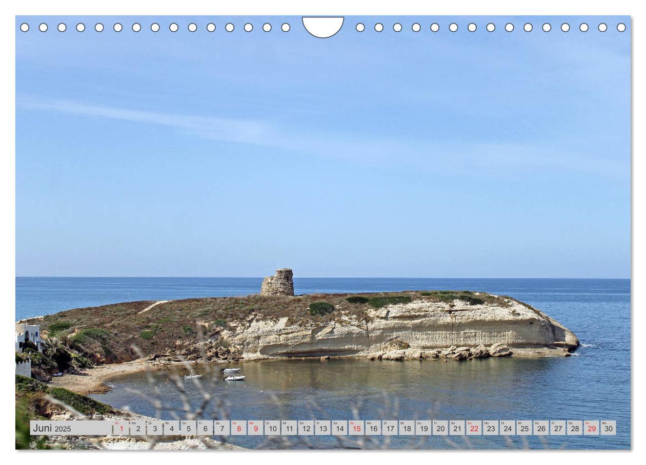 Bild: 9783435144785 | SARDINIEN - SARDEGNA (Wandkalender 2025 DIN A4 quer), CALVENDO...