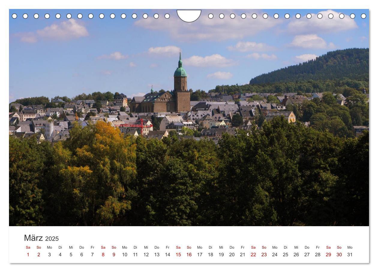 Bild: 9783435412877 | Annaberg - Hauptstadt des Erzgebirges (Wandkalender 2025 DIN A4...