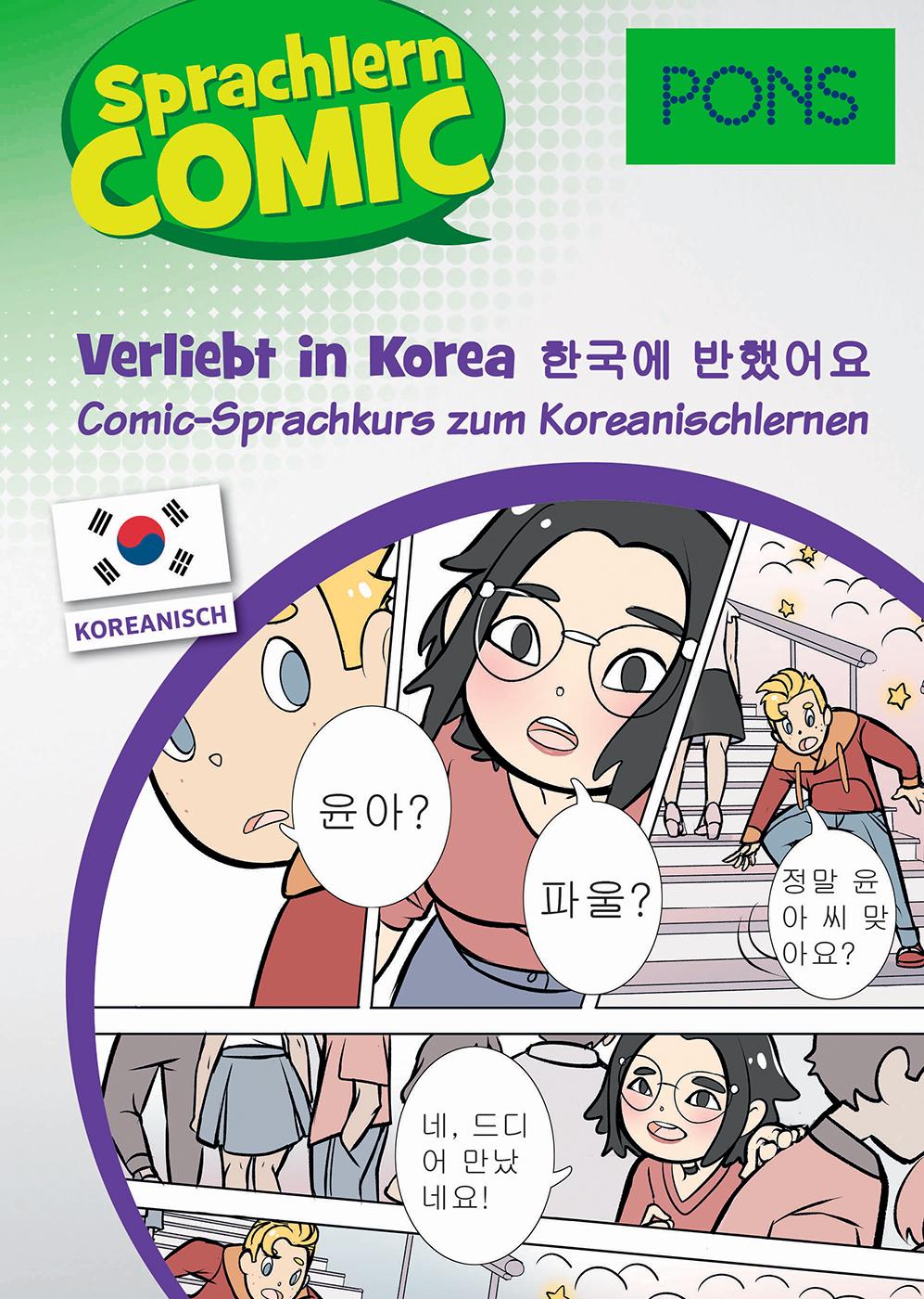 Cover: 9783125622067 | PONS Sprachlern-Comic Koreanisch - Verliebt in Korea | Thesing | Buch