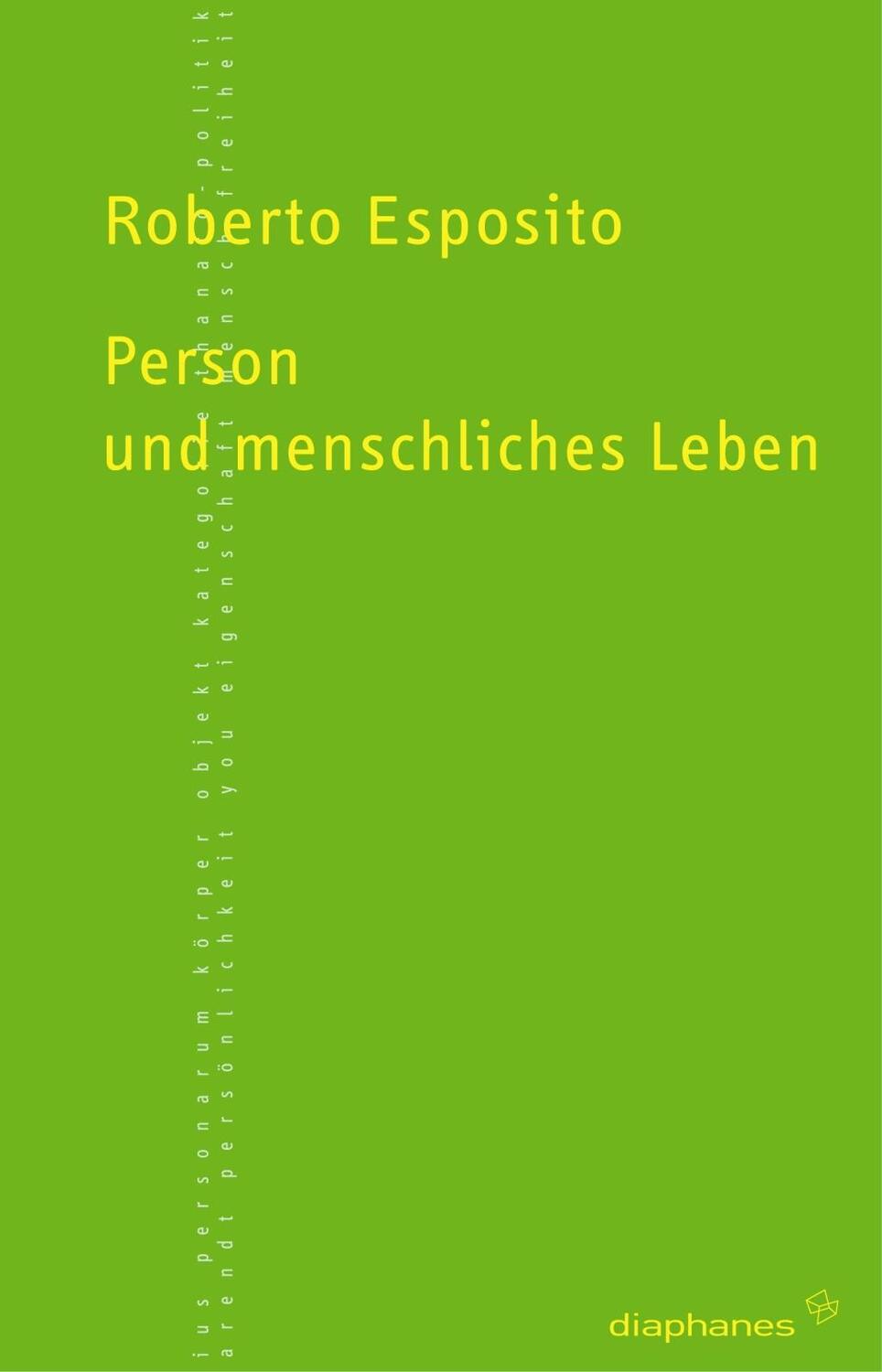 Cover: 9783037341018 | Person und menschliches Leben | TransPositionen, TransPositionen