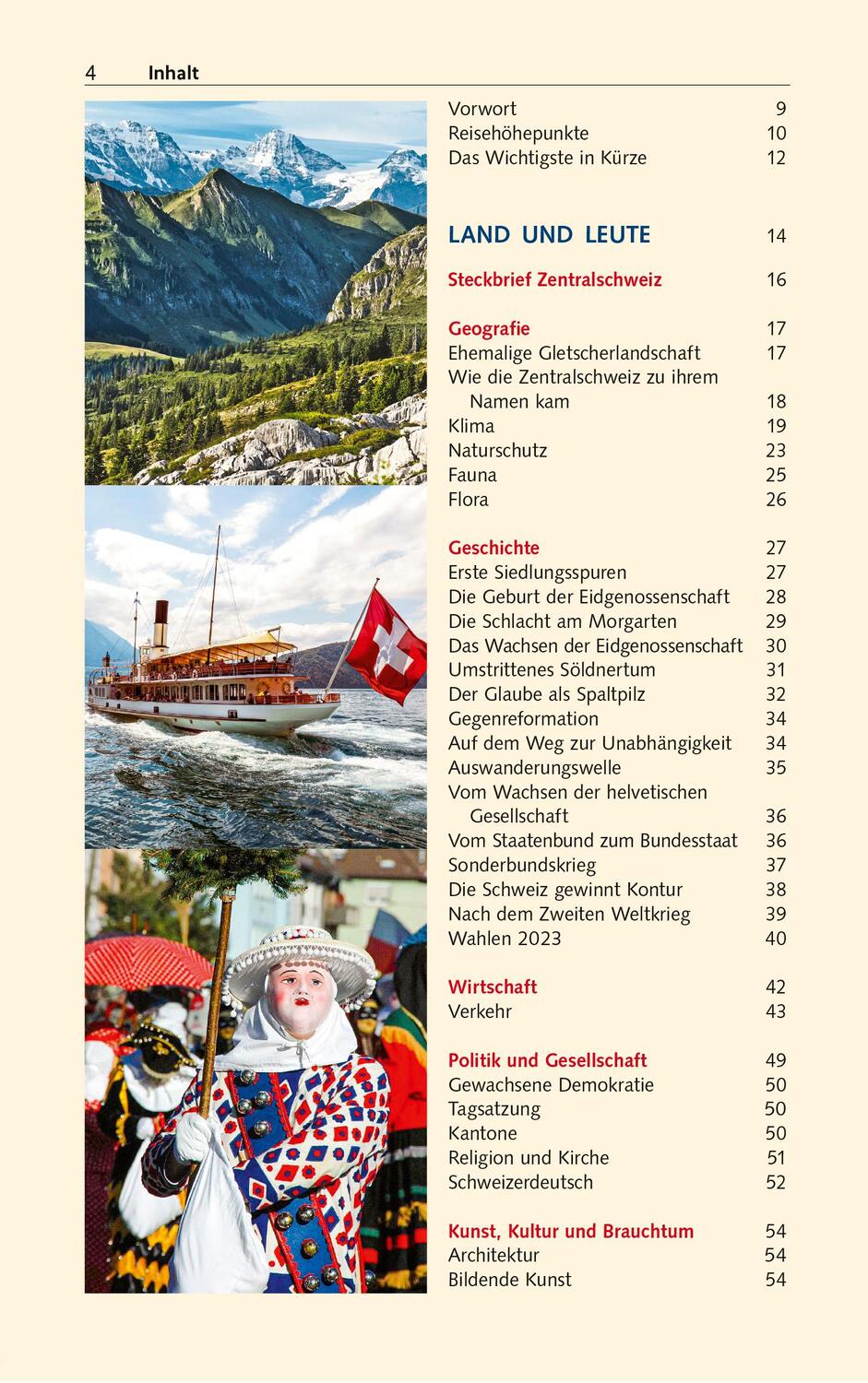 Bild: 9783897946569 | TRESCHER Reiseführer Zentralschweiz | Günter Schenk | Taschenbuch