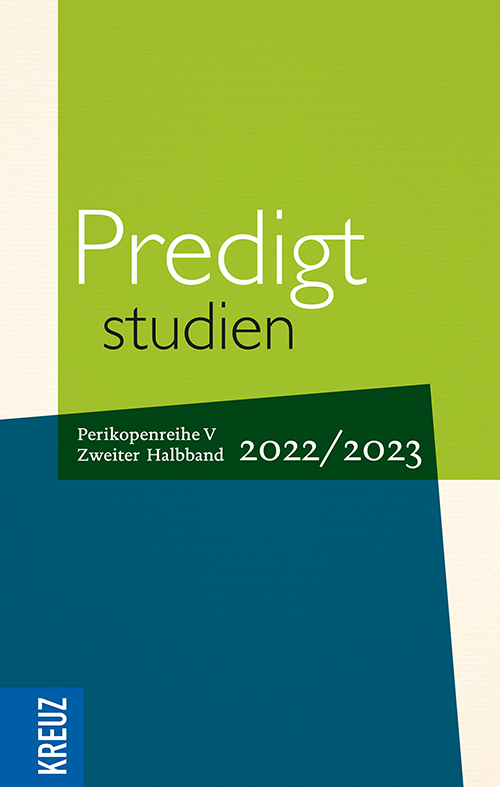 Cover: 9783451601200 | Predigtstudien | Johann Hinrich Claussen (u. a.) | Buch | 272 S.