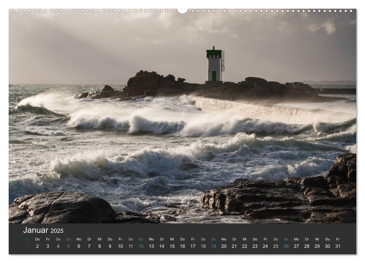 Bild: 9783435798544 | Bretagne - Land am Meer (hochwertiger Premium Wandkalender 2025 DIN...