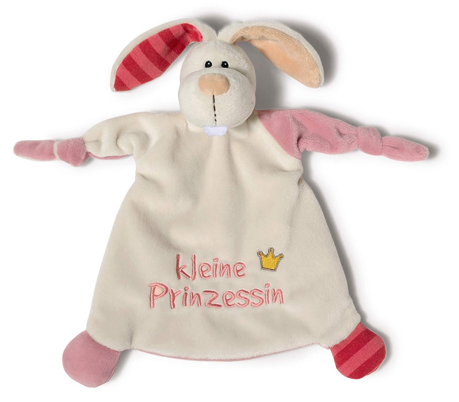 Cover: 4012390400427 | Nici 40042 Schmusetuch Hase kleine Prinzessin 25x25cm | My First NICI