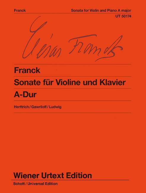 Cover: 9783850555746 | Sonate für Violine und Klavier A-Dur | Ernst Herttrich | Broschüre