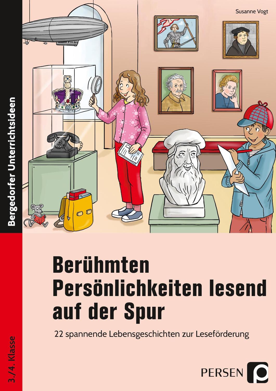 Cover: 9783403203858 | Berühmten Persönlichkeiten lesend auf der Spur | Susanne Salvisberg