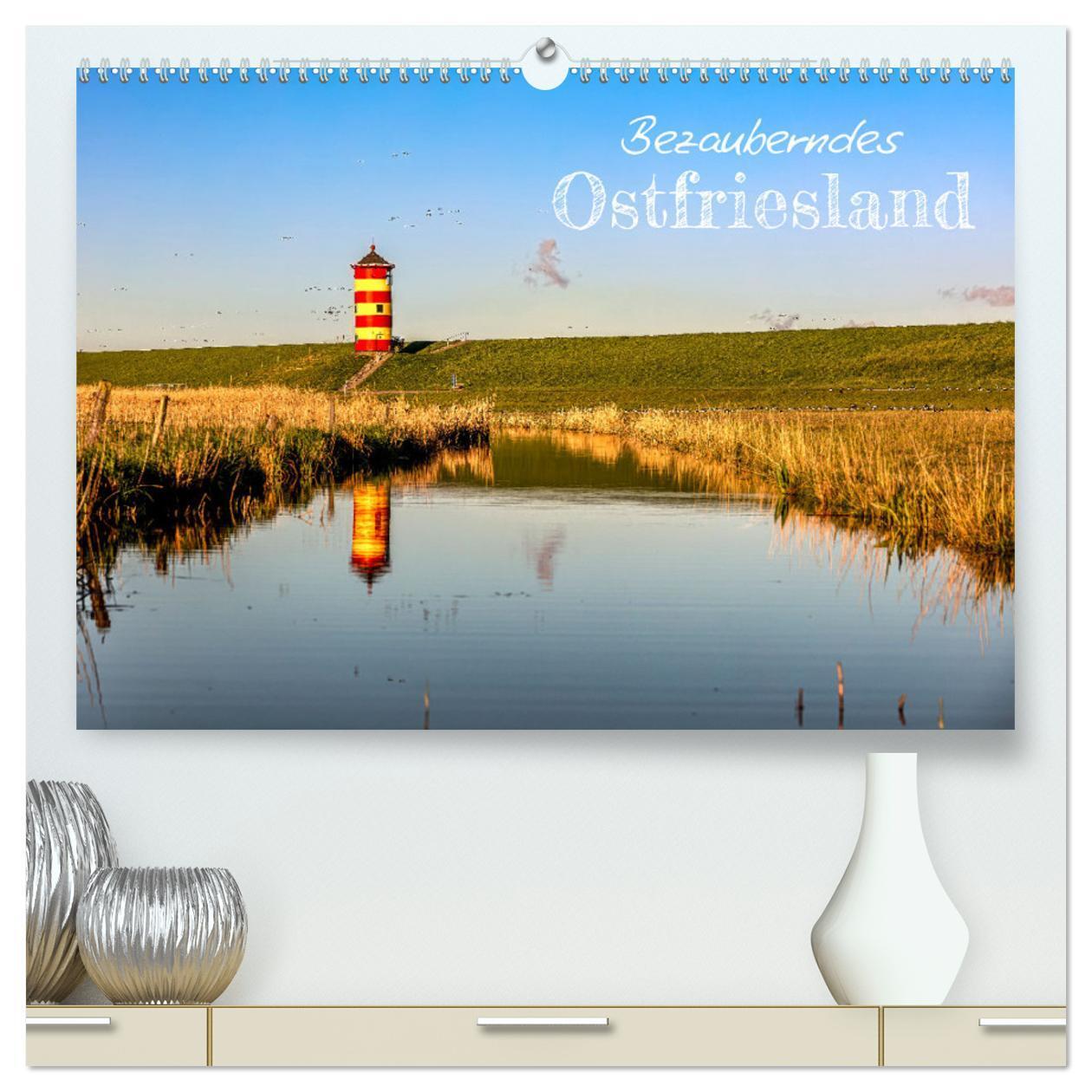 Cover: 9783383783272 | Bezauberndes Ostfriesland (hochwertiger Premium Wandkalender 2025...