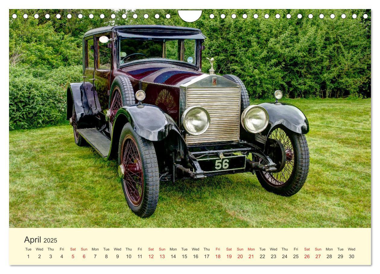 Bild: 9781325937387 | Iconic British Cars (Wall Calendar 2025 DIN A4 landscape), CALVENDO...